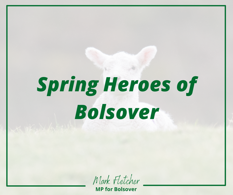 Spring Heroes of Bolsover Graphic