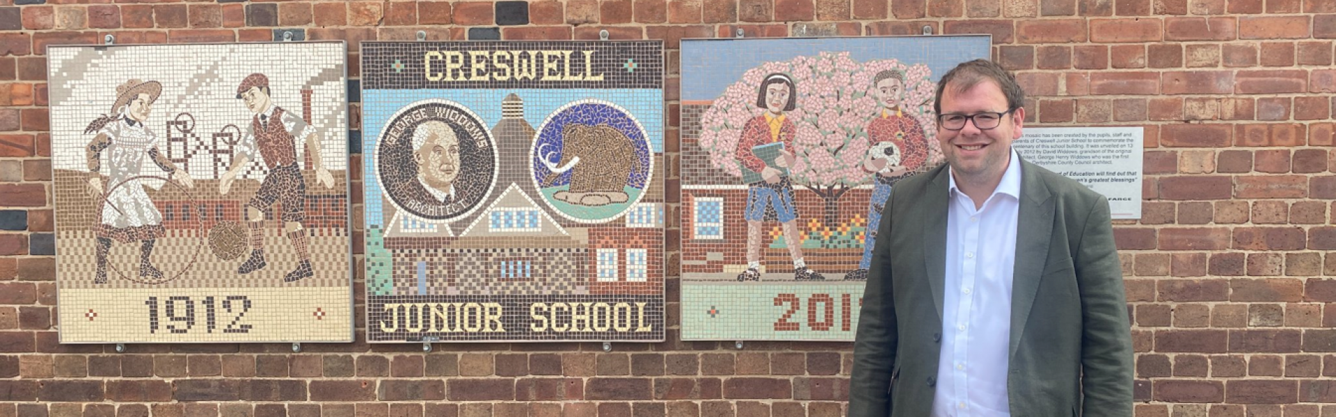 Mark at Creswell Junior School