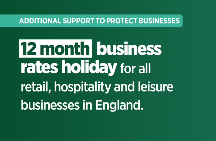 12 month business rates holiday