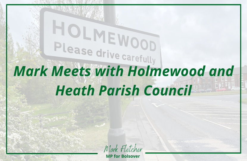 Graphic for meeting with Holmewood and Heath Parish Council