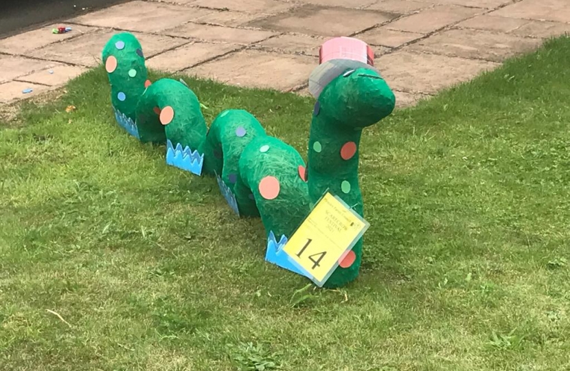 loch ness monster scarecrow