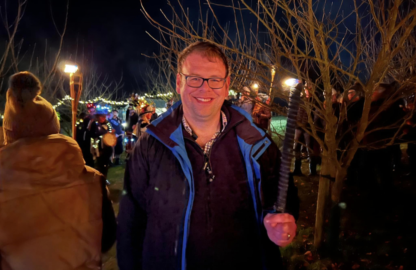 Wassailing with Mark